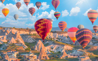 Cappadocia, hot air balloon