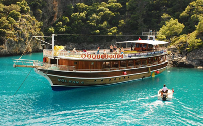 Oludeniz Boat Tour: All Day with Swimming